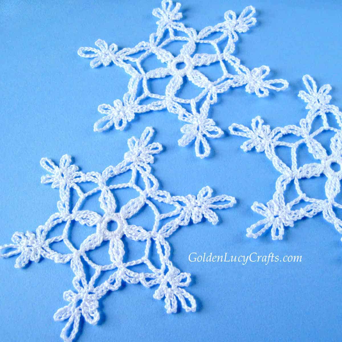 Alva Snowflake crochet pattern