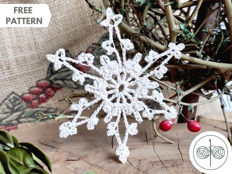 Runa Snowflake crochet pattern